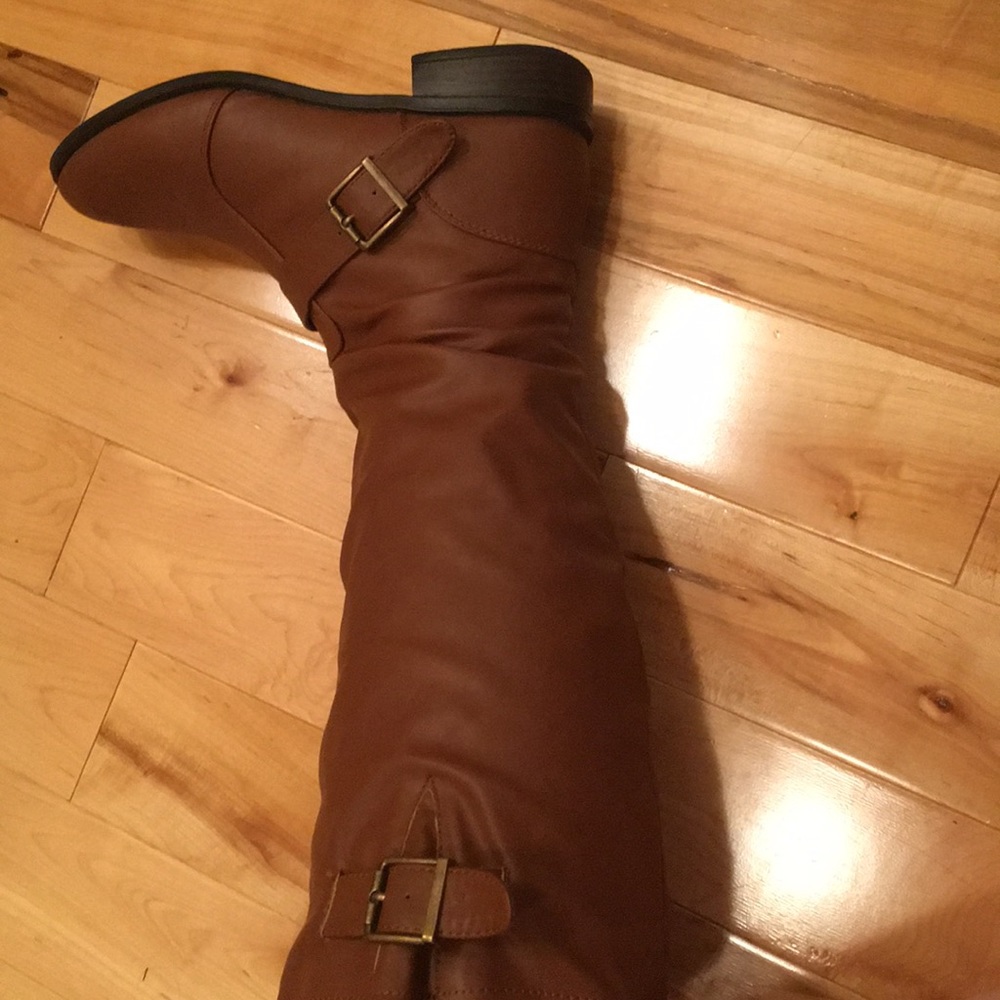 Brown boots